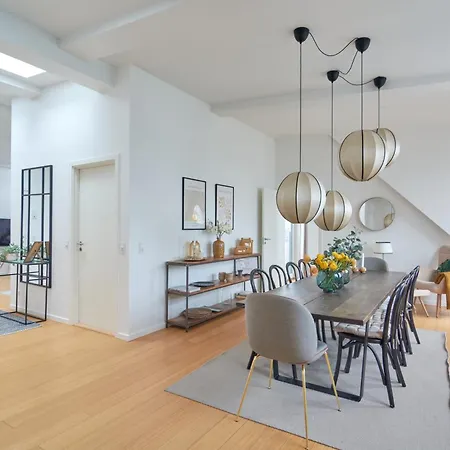 Апартаменты Penthouse-nordic-citycenter-balcony *