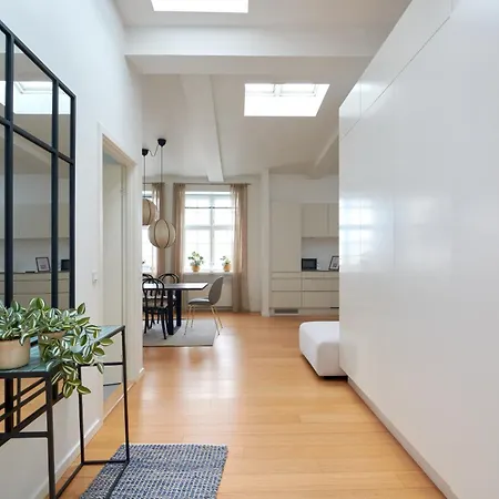 Penthouse-nordic-citycenter-balcony Apartment Copenhagen