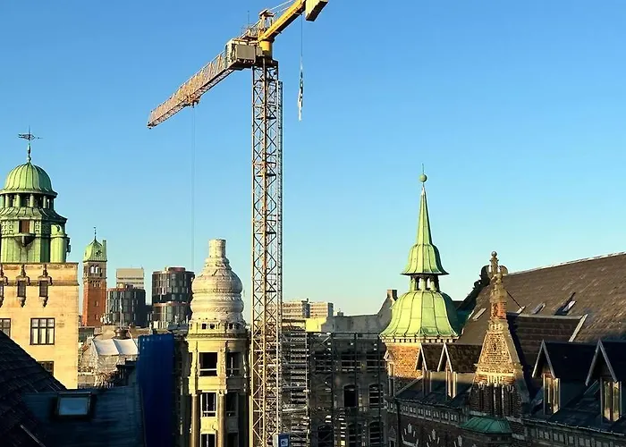 Penthouse-nordic-citycenter-balcony Διαμέρισμα Κοπεγχάγη