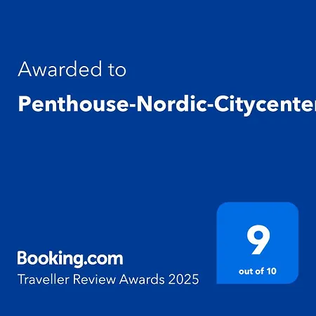 Apartmán Penthouse-nordic-citycenter-balcony *
